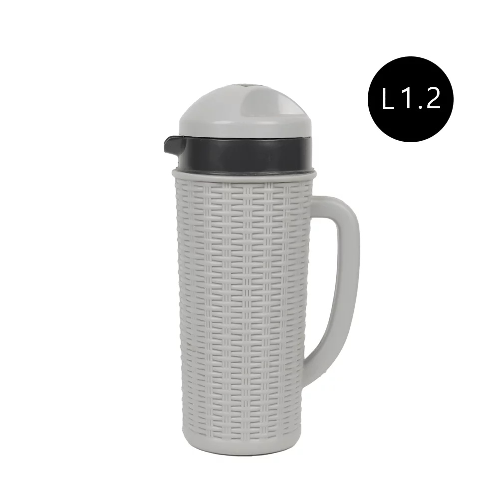 حافظة حرارية سعة 1.2 لتر - جسم داخلي من الفولاذ المقاوم للصدأ