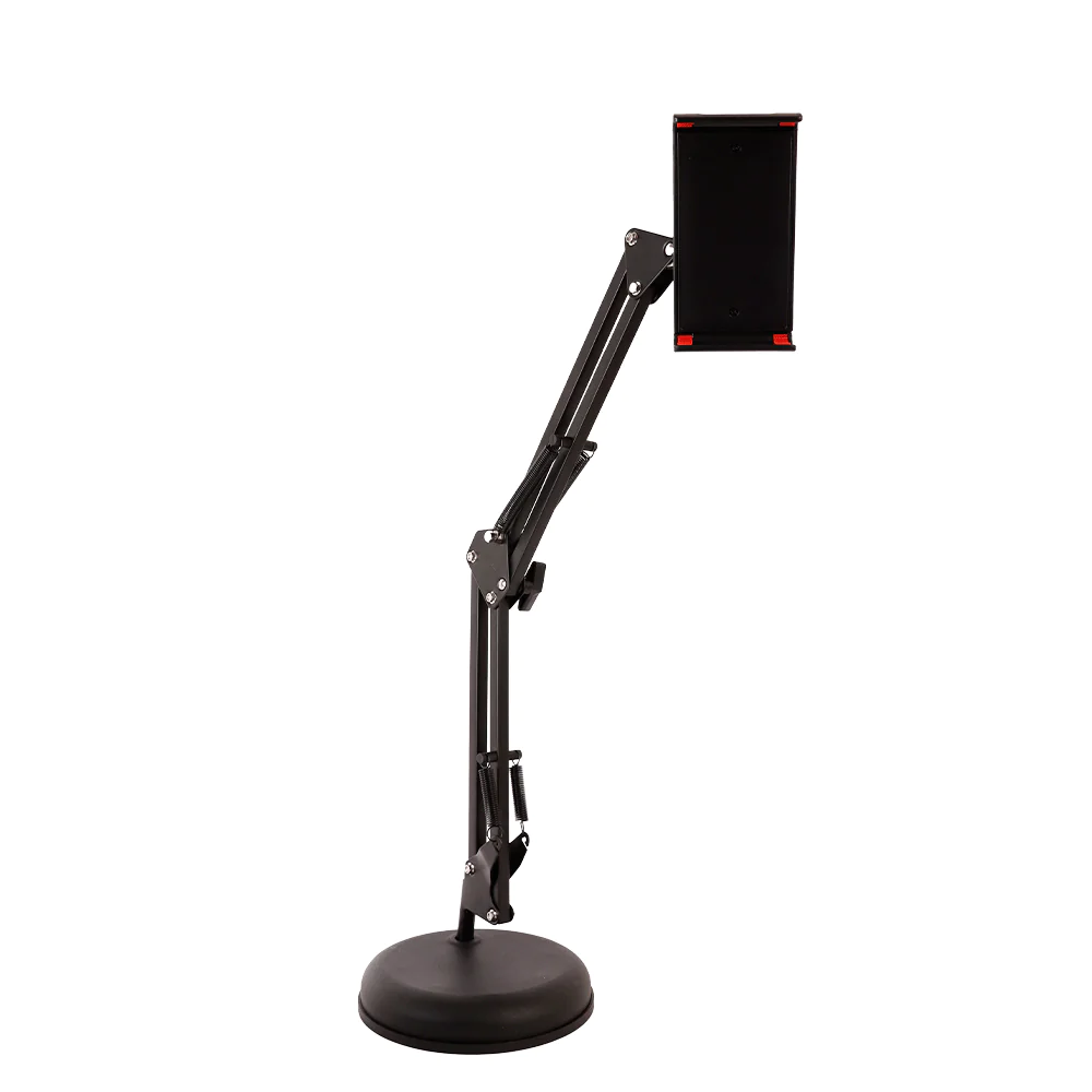 ستاند هاتف رباعي مكتبي قابل لطي - اسود