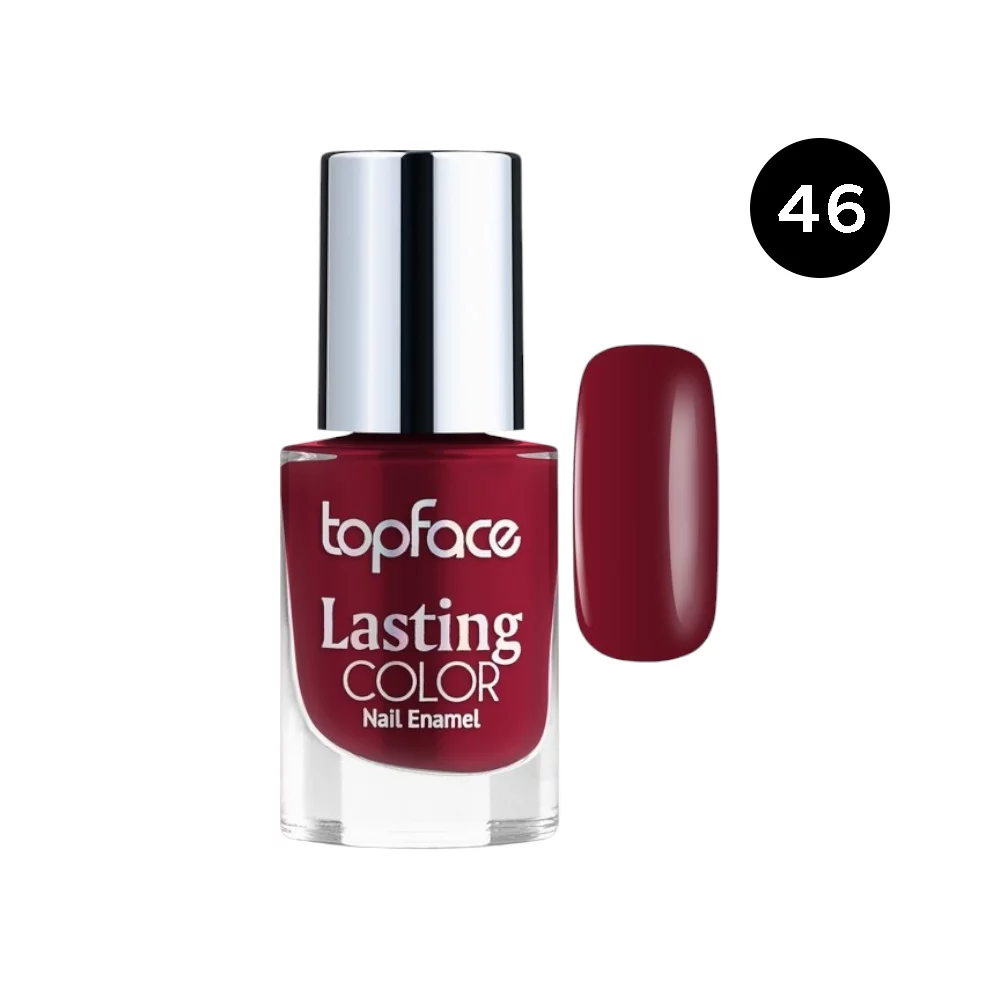 توب فيس طلاء أظافر كولور رفليشين - كبدي